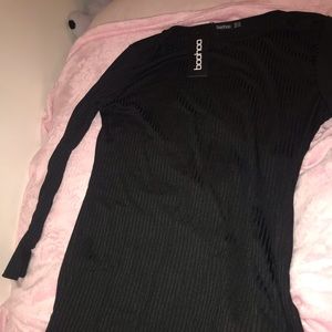 Jumbo Long Sleeve Bodycon Dress